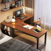 恒享家转角电脑桌台式简约办公桌家用L型书桌卧室简易写字桌桌子工作台