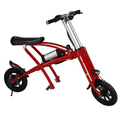 凤燕灵动轻巧 折叠电动车自行车便携两轮成人迷你款锂电池带碟刹