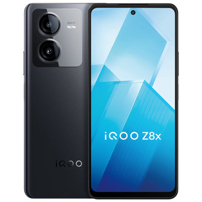 vivo iQOO Z8x 5G手机 8G运行 128G内存 骁龙6 5G芯 120Hz高刷屏 44W闪充 6000mAh续航 曜夜黑