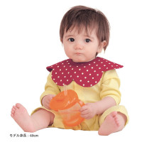 贝迪牛+360度旋转婴儿围嘴立体围兜宝宝口水巾多功能防水儿童吃饭兜花瓣型