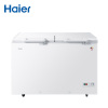海尔(Haier)FCD-365HA（内销）365升卧式商用双温双室冷冻冷藏冷柜双顶开门冰柜（白）