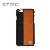 Maroo 新款合成皮革iPhone6保护壳 弹道尼龙苹果6保护套 商务撞色