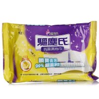 花仙子驱尘氏湿拖巾地板清洁布12片柠檬台湾原产