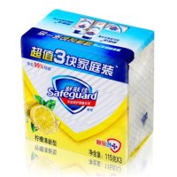 舒肤佳柠檬清新型香皂115g*3