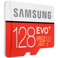 三星(SAMSUNG) MicroSD存储卡 128G(C10 UHS-1 80MB/s) EVO Plus 升级版+