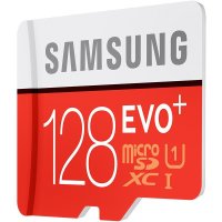 三星(SAMSUNG) MicroSD存储卡 128G(C10 UHS-1 80MB/s) EVO Plus 升级版+