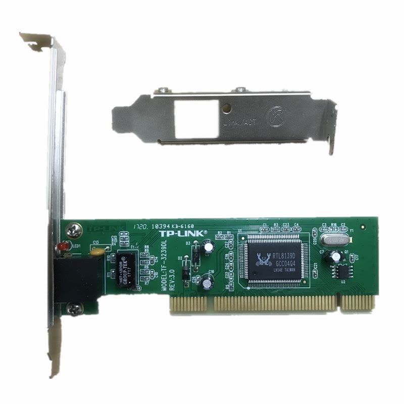 普联(TP-LINK)TF-3239DL 台式机电脑内置独立有线网卡百兆100M自适应PCI网卡图片