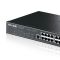 TP-LINK SL3218PE-Combo 16口网管48V标准PoE供电交换机千兆上联SFP光纤模块扩展插槽