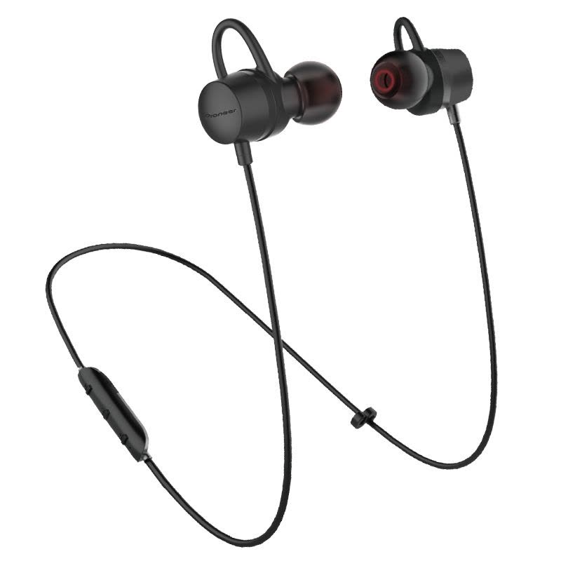 Pioneer/先锋 SEC-E322BT 无线蓝牙游戏耳机 入耳式运动跑步通话防汗耳麦 黑色图片