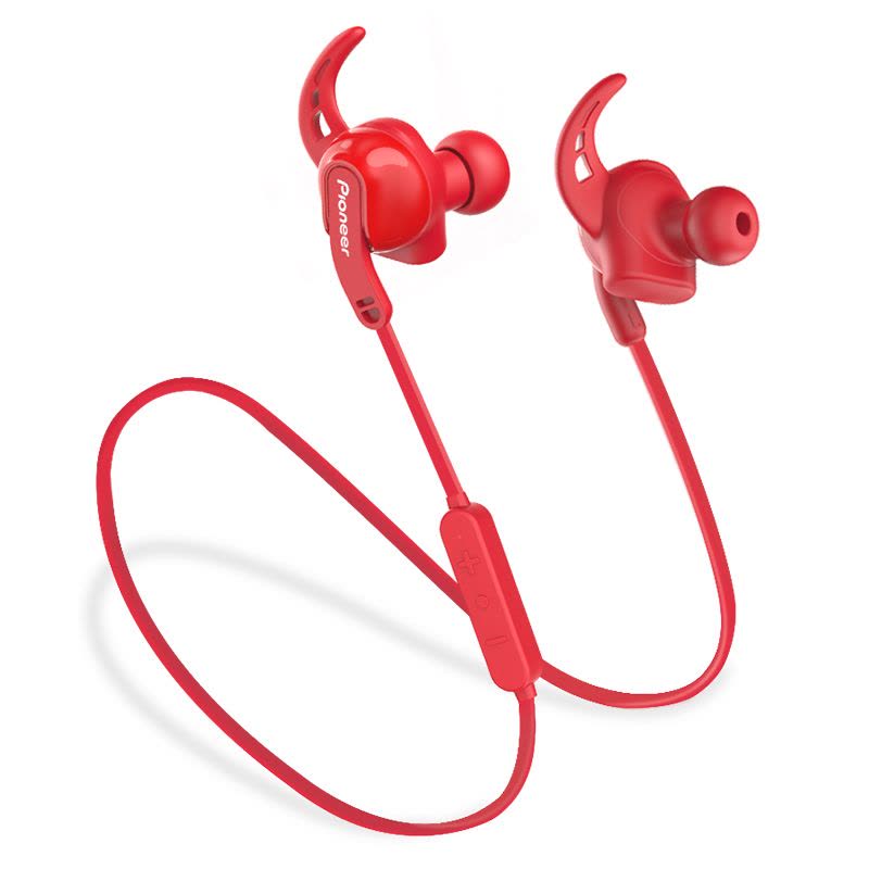Pioneer/先锋 SEC-S201BT 入耳式无线蓝牙耳机运动跑步防汗耳麦 红色图片