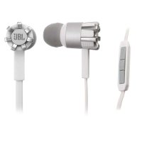 JBL S200a 强质感立体声通话带麦入耳式耳机 手机耳机 白色 安卓版 jbl博雅影音专卖