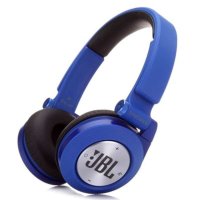 JBL E40BT 可折叠便携头戴式蓝牙耳机 无线 音乐耳麦 蓝色 JBL 博雅影音专卖