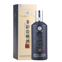 多彩贵州酒 天青 53度酱香型白酒 单瓶500mL