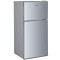 星星(XINGX) BCD-80EB 80升 双门迷你彩色小冰箱 家用冷藏冷冻电冰箱 亮银色