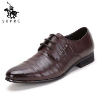 圣大保罗polo 正装鞋 进口优质真皮 时尚 英伦 系带男鞋