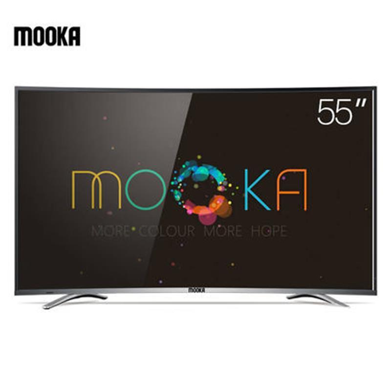 海尔MOOKA/模卡 55Q3M 55英寸智能wifi高清液晶led曲面电视50 65