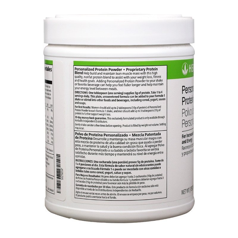 康宝莱蛋白粉高效优质360g美国原装进口herbalife低脂肪含乳清蛋白快速减肥 单个装