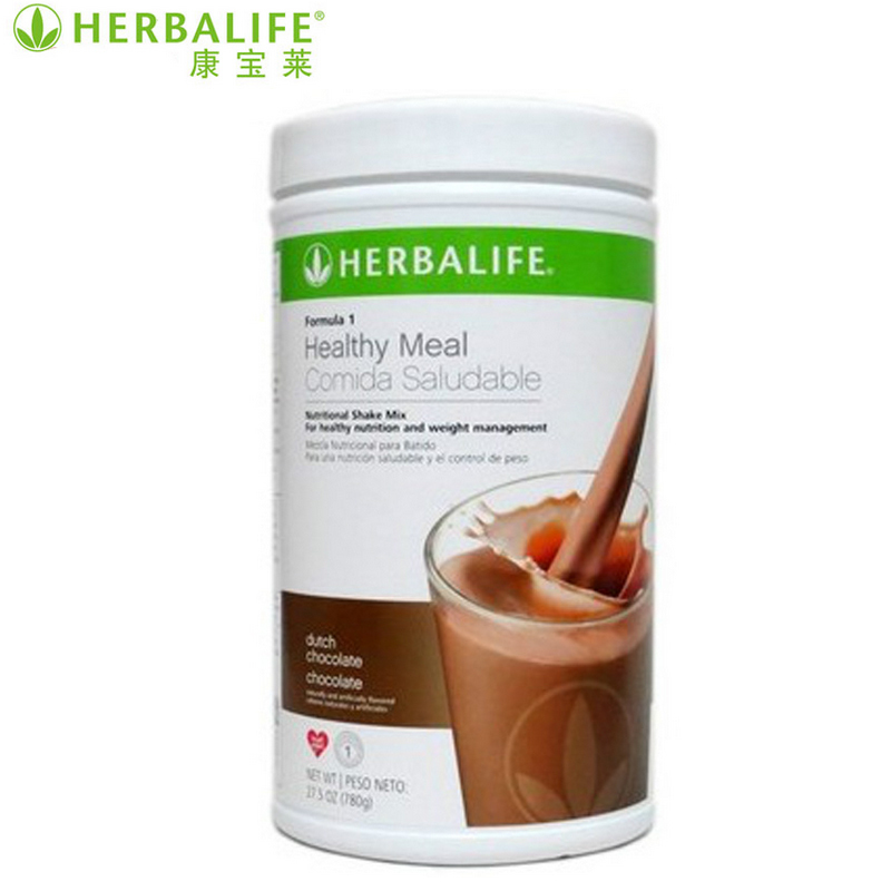 Herbalife美国康宝莱 奶昔快速减重混合代餐奶昔 巧克力味780g/罐