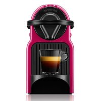 胶囊咖啡机雀巢/nespresso inissiaKrups XN1007系列家用进口全自动咖啡机 玫红色