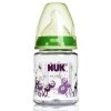 德国进口NUK宽口径PA/PP奶瓶 婴儿塑料奶瓶 新生儿防胀气宝宝防摔奶瓶【PA1段150ml绿色】