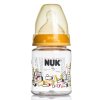 德国进口NUK宽口径PA/PP奶瓶 婴儿塑料奶瓶 新生儿防胀气宝宝防摔奶瓶【PA1段150ml黄色】