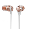 JBL T180A入耳式重低音面条耳机苹果安卓男女生运动带麦手机耳塞 粉色