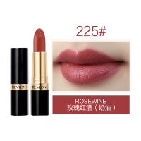 露华浓(Revlon)丽彩炫亮唇膏口红4.2g持久遮瑕保湿润唇玻璃咬唇妆红色系225# 美国进口