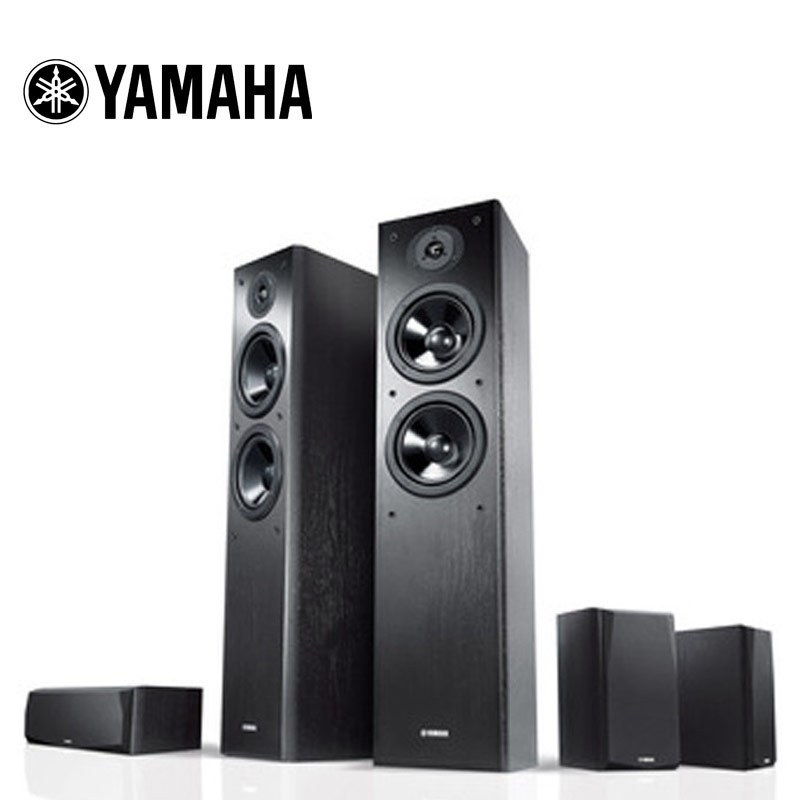 yamaha雅马哈nsf51家庭影院主音箱中置环绕音响音箱ns51五件套黑色