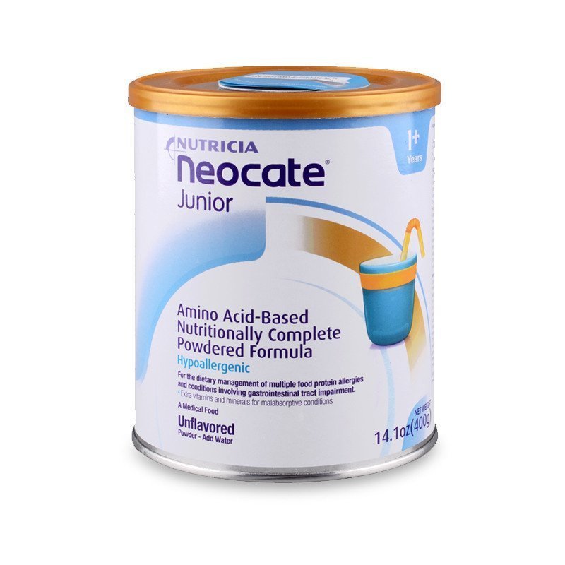 英国原装进口Neocate纽康特2段抗过敏腹泻湿疹特殊配方奶粉氨基酸400g原味 适合6-12个月1岁以上宝宝美国版