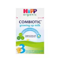 [英国直邮]英国原装进口德国喜宝英国本土版HIPP 3段有机添加益生菌婴幼儿普通配方奶粉1岁以上600gx4盒