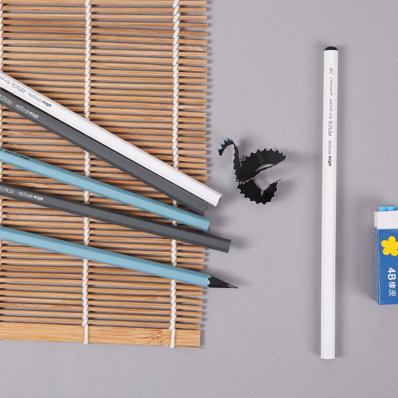 晨光文具木杆铅笔2b优品系列考试用六角盒装6支AWP357X2图片