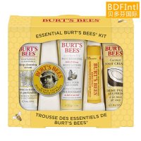 [美国Burt's Bees小蜜蜂] 从头到脚孕妇新手妈妈礼盒( 唇膏/润手/沐浴/身体乳)