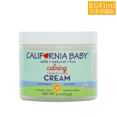 加州宝宝 植物精华安静舒缓保湿面霜 113g 天然有机因子 孕妇宝宝敏感肌可用
