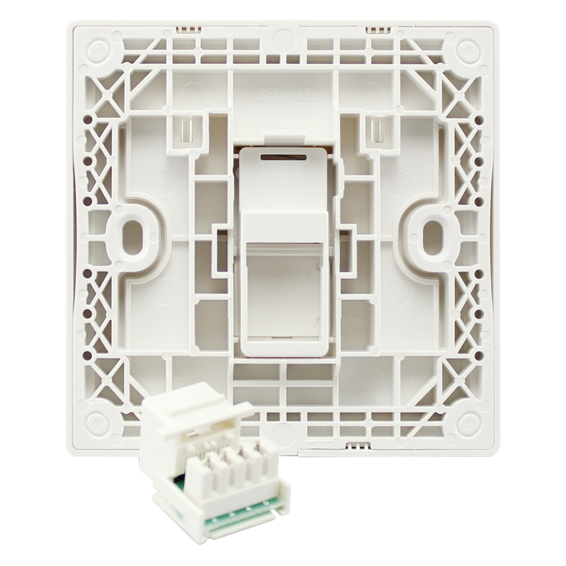 施耐德电气（Schneider Electric）丰尚系列 经典白 开关插座面板墙壁电源插座35只装优惠套餐