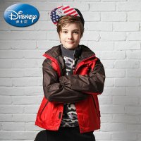 迪士尼正品 迪士尼漫威 男童挑战撞色户外冲锋衣外套 秋冬新款SD501011