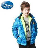 迪士尼正品 迪士尼漫威 男童爱国者户外冲锋衣外套