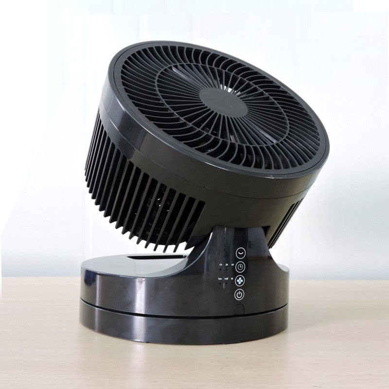星钻(XINGZUAN) 空气循环扇 涡轮台式电风扇 家用办公 遥控版节能静音 通风换气对流台扇 3挡 FSA 黑色图片