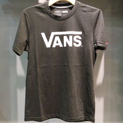 VANS专柜正品16春季新款男子运动休闲圆领纯棉短袖T恤VN0004HCBLK