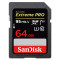 闪迪(SanDisk)64GB 读速95MB/s 写速90MB/s 高速SDXC UHS-I存储卡 U3 4K SD卡