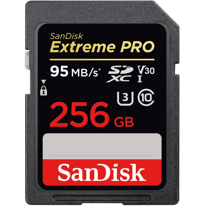 闪迪(SanDisk)256GB 读速95MB/s 写速90MB/s 高速SDXC UHS-I存储卡U3 4K SD卡图片