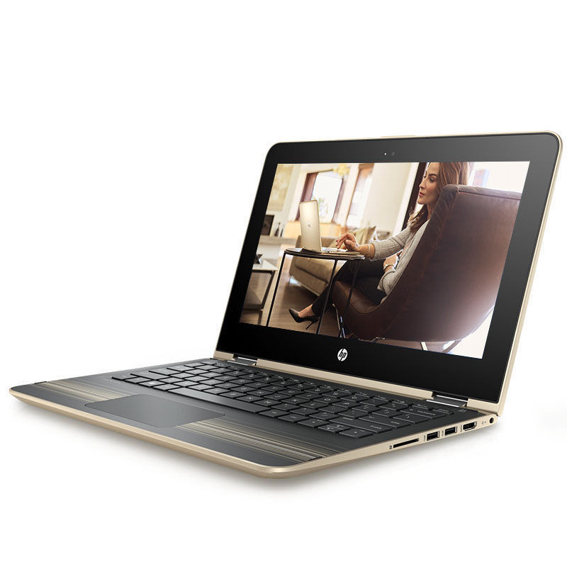 惠普(HP)Pavilion x360 13-u115TU 13.3英寸学习办公娱乐高清翻转触控轻薄本笔记本电脑(i5-7200U/4GB内存 /128GB固态 )win10金色