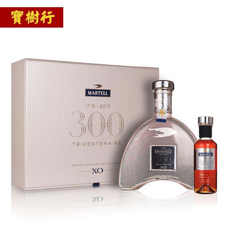 宝树行 Martell 马爹利XO三百周年纪念版700ml礼盒带酒伴 法国原装进口干邑白兰地洋酒