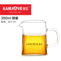 KAMJOVE/金灶 玻璃茶漏茶滤 GO-31 耐热玻璃公道杯 加厚玻璃分茶器 泡茶器公杯 玻璃壶 茶海茶道功夫茶具配件