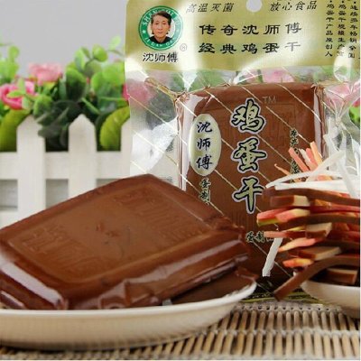 沈师傅鸡蛋干四川特产100g*10包