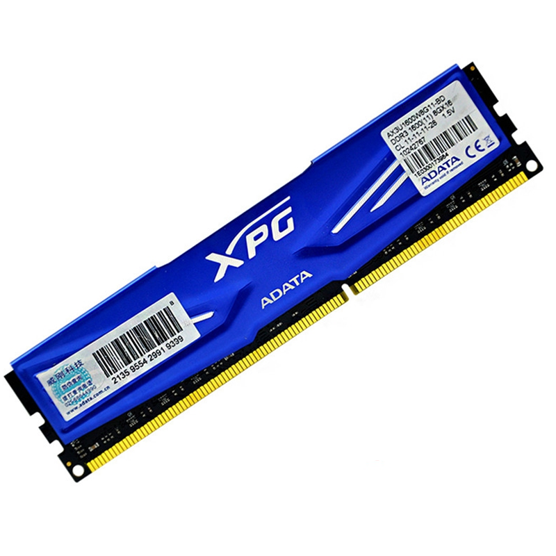 威刚(ADATA)XPG游戏威龙系列 DDR3 1600 8G台式机内存 兼容1333高清大图