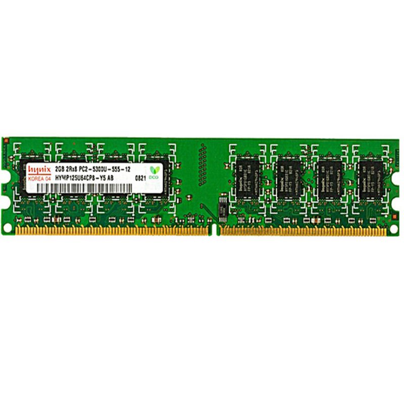 现代（HYUNDAI)海力士 2G DDR2 667 台式机内存条PC2-5300U兼容800 533