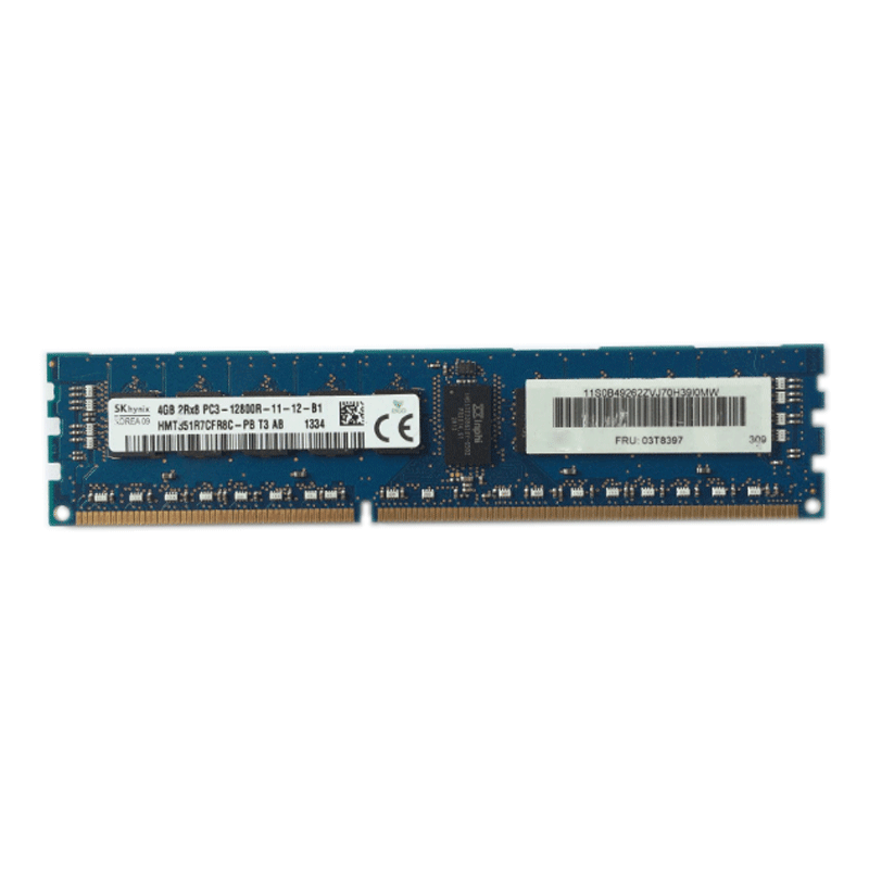 现代（HYUNDAI）原厂DDR3 1600 ECC REG 4G服务器内存1R*4 PC3L-12800R