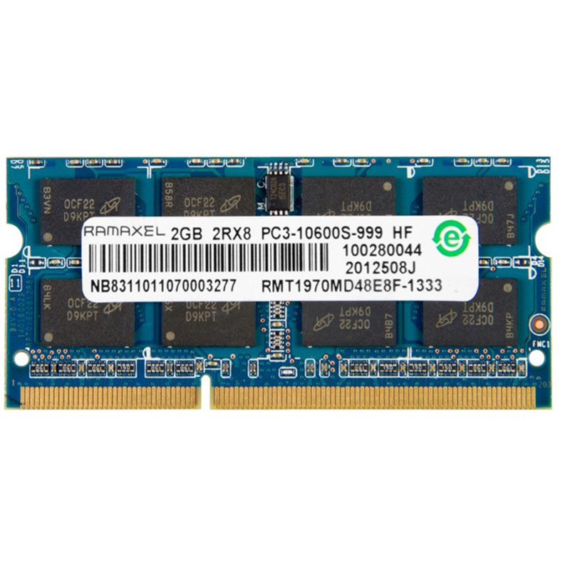 联想 hp 记忆科技(Ramaxel)2G DDR3 1333笔记本内存条 PC3-10600S高清大图
