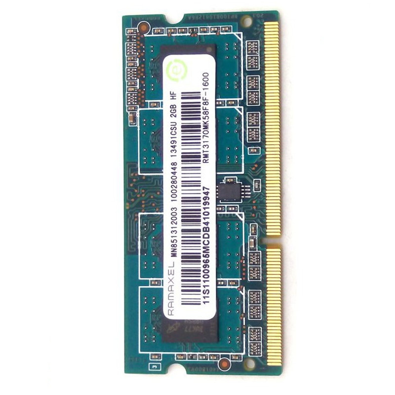 联想 hp 记忆科技(Ramaxel)2G DDR3 1600笔记本内存条PC3-12800S