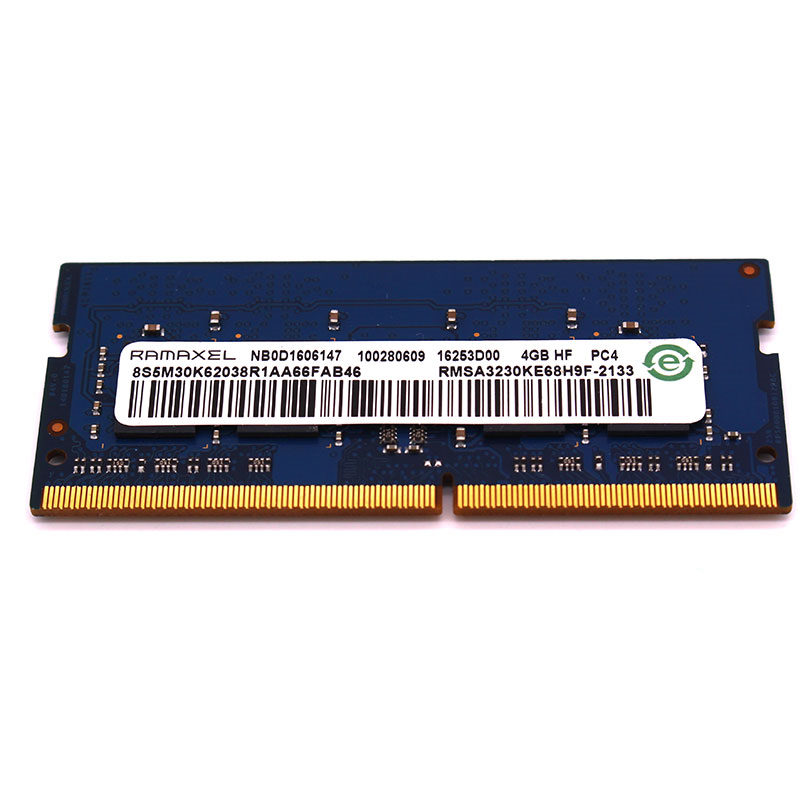 联想 hp 记忆科技(RAMAXEL)DDR4 2133 4G笔记本内存条 PC4-2133高清大图